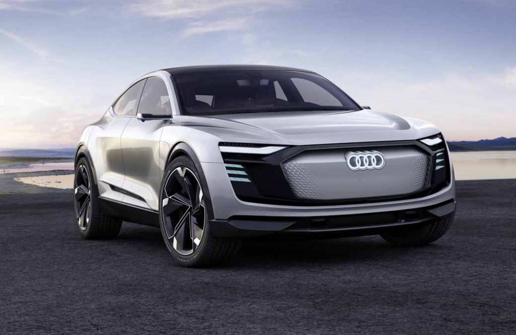 アウディ、４ドアGTカーの「e-tron スポーツバックコンセプト」を上海モーターショーで発表