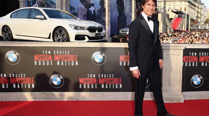 BMW、ミッション：インポッシブル／ローグ・ネイションのワールド・プレミアに登場