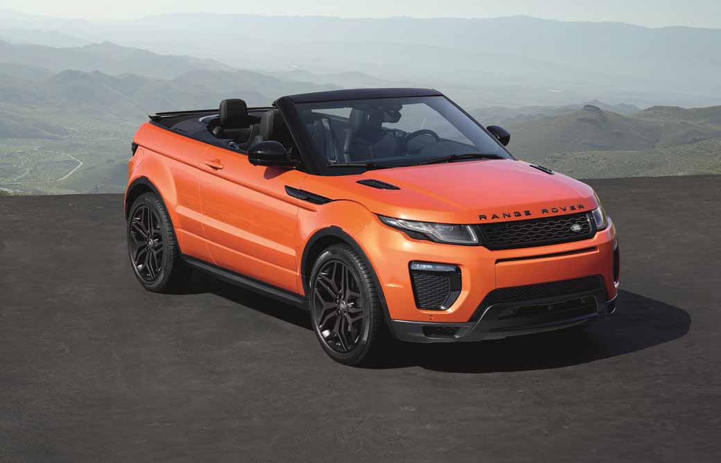 オールシーズン対応の新型「レンジローバー・イヴォーク