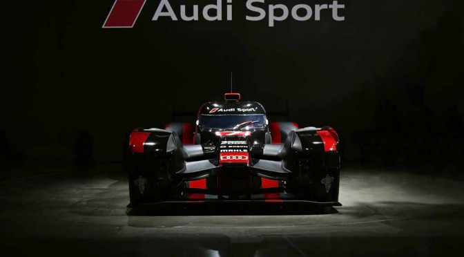 アウディ、2016年ル・マン24時間出場マシン「Audi R18」を世界初公開
