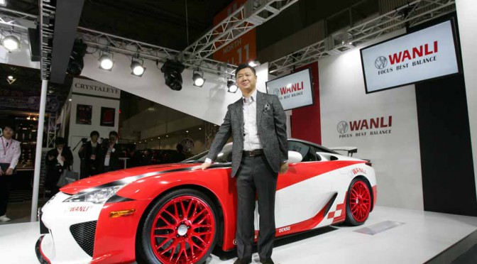 中国市場１位の国有ブランド「ワンリータイヤ」が、東京オートサロン２０１６に参戦