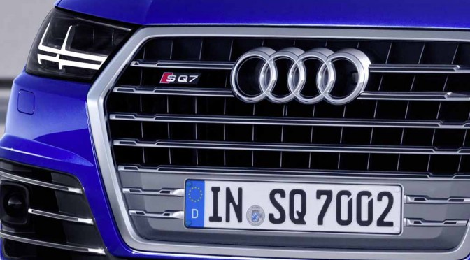 アウディ、Q7シリーズ初のSモデルとなる「Audi SQ7 TDI」を投入