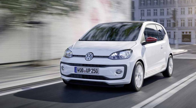 VW、ジュネーブ国際モーターショーで次世代「up!」を世界初披露