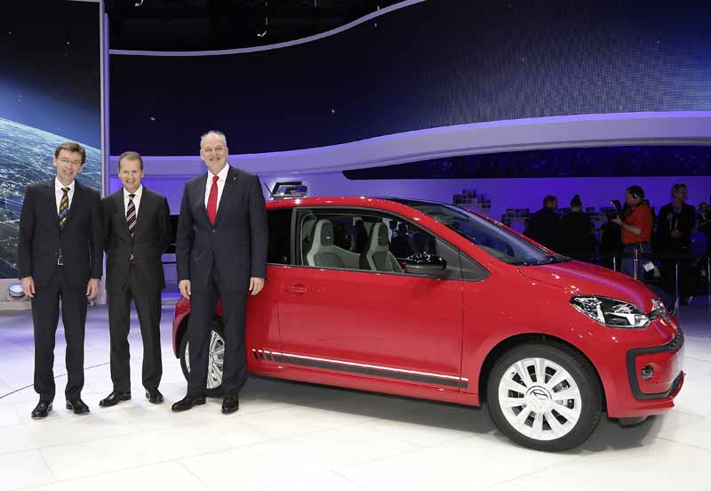 Volkswagen Pressekonferenz auf dem Genfer Automobilsalon 2016