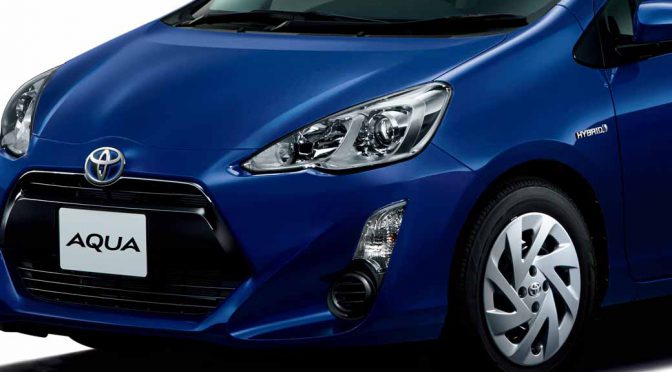 トヨタ、アクアの特別仕様車を発売。新カラーを含む装備拡充で質感アップを訴求