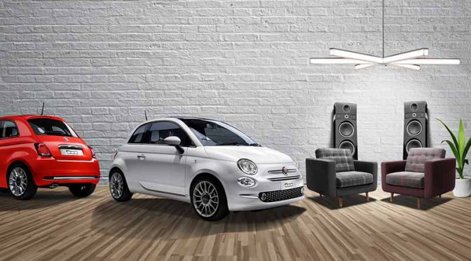 FCAジャパン、音響空間の充実を目指した「Fiat 500 Scacco」を限定発売