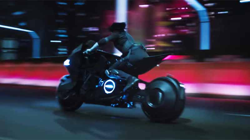 ホンダ 米国版 攻殻機動隊 ゴースト イン ザ シェル の近未来バイクを国内２輪車ショーに展示 Motor Cars