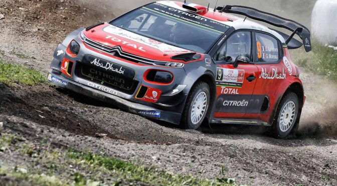 2017年WRC第8戦ラリーポーランド、シトロエン最上位は総合5位