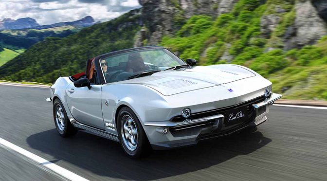 光岡自動車、新型オープンカー「ロックスター」を発表