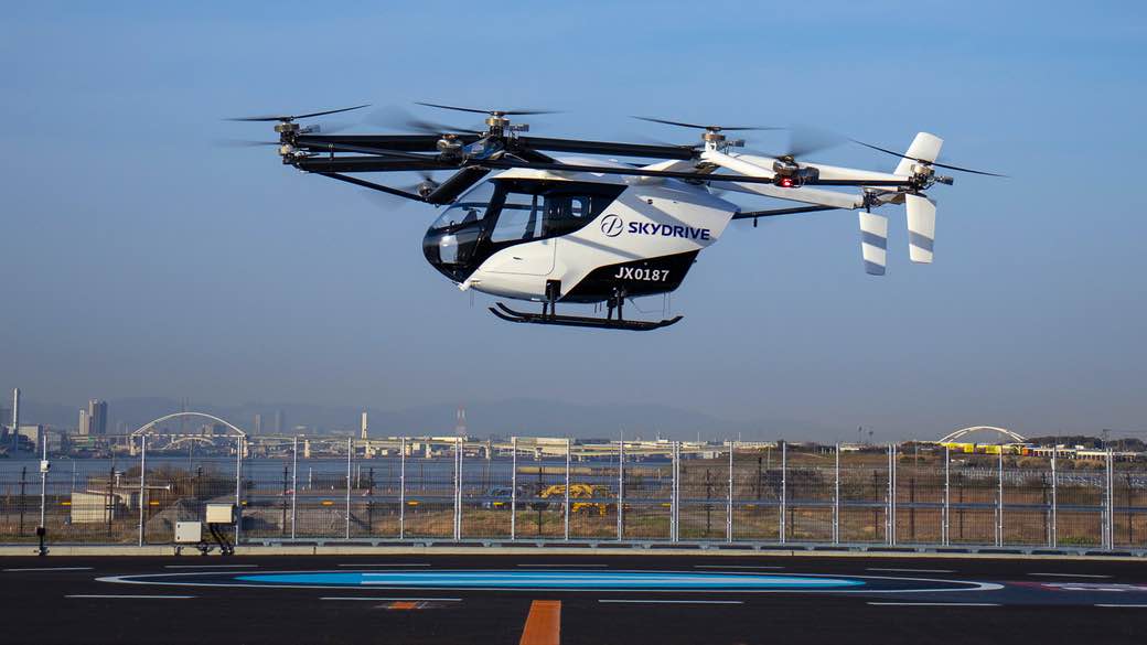 スカイドライブ、関西万博でSG-05のフルスケールモックを披露