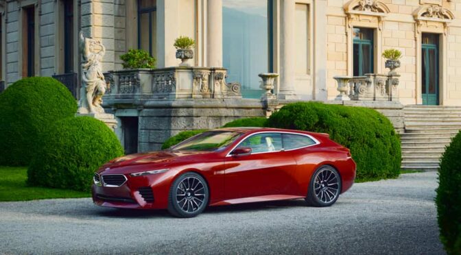 ＢＭＷ、コモ湖で新たな限定車「スピードトップ」を披露