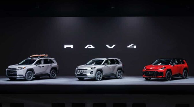 トヨタ、第６世代の新型ＲＡＶ４を発表