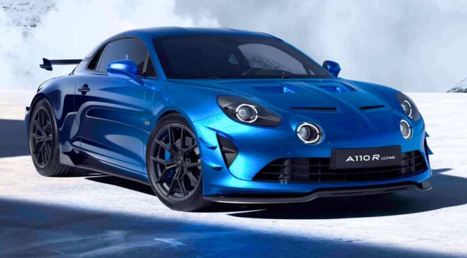 アルピーヌＡ１１０、限定・稀少な特別仕様モデルの受注を開始