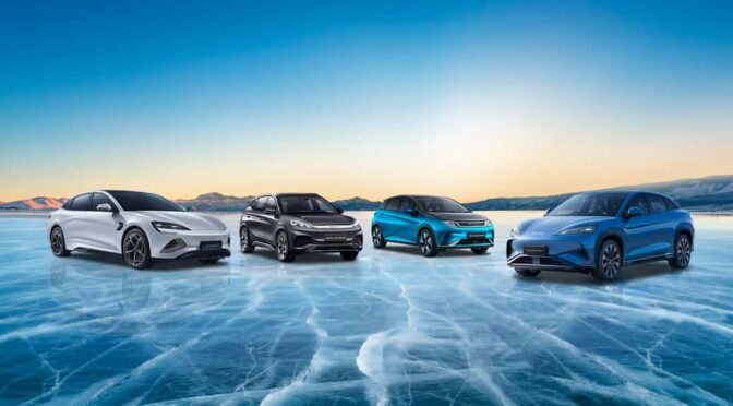 ＢＹＤ、５月の輸入車販売で初のトップ１０入り