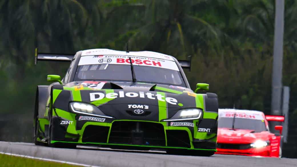 スーパーGT第3戦、Deloitte TOM’S GR Supraが逆転優勝