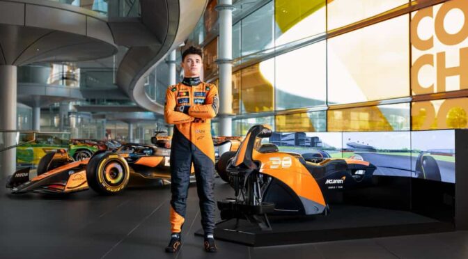 マクラーレン・レーシングとＲＵ、新Ｆ１シミュレーターを発表