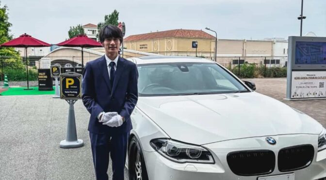 神戸三田アウトレットにバレーパーキングと洗車サービス導入