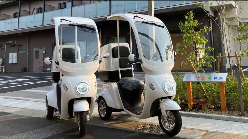 ブレイズ、三輪電動スクーターを滋賀の訪問介護事業に提供