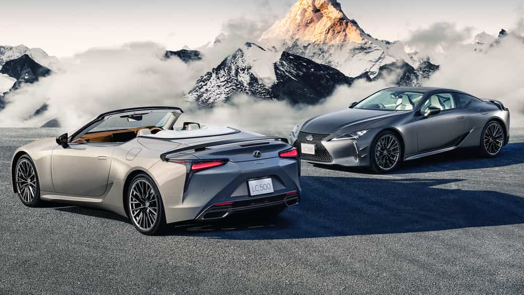 LEXUS、「LC」を一部改良した上でふたつの特別仕様車を追加
