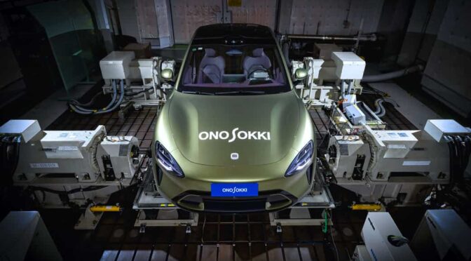 小野測器、ベンチマーキングレポートに「シャオミSU7」を追加