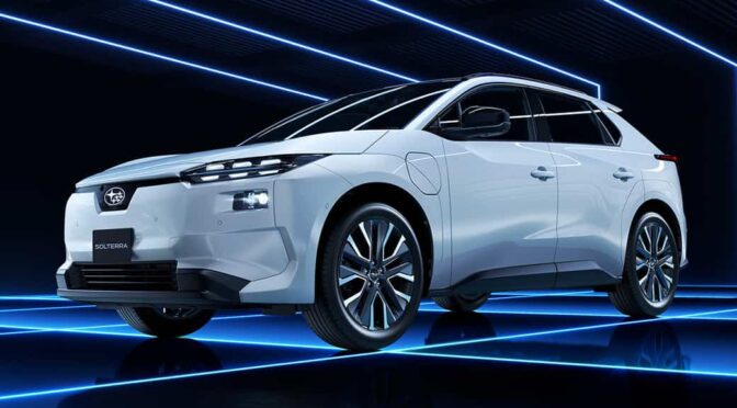 スバル、「ソルテラ」の電池・充電性能を刷新した改良モデルを発表