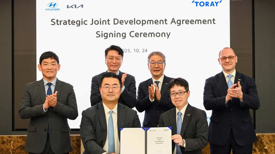 ヒョンデと東レ、次世代モビリティ向け先進素材開発で協力強化