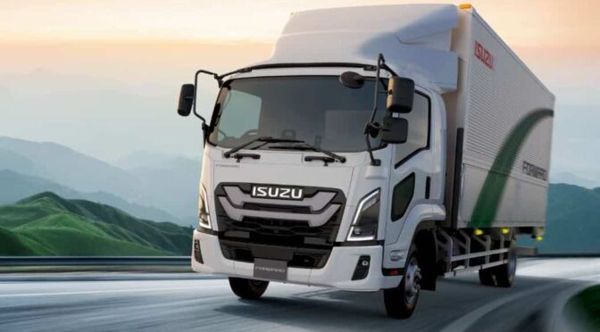 いすゞ、中型トラック「フォワード」を改良して発売
