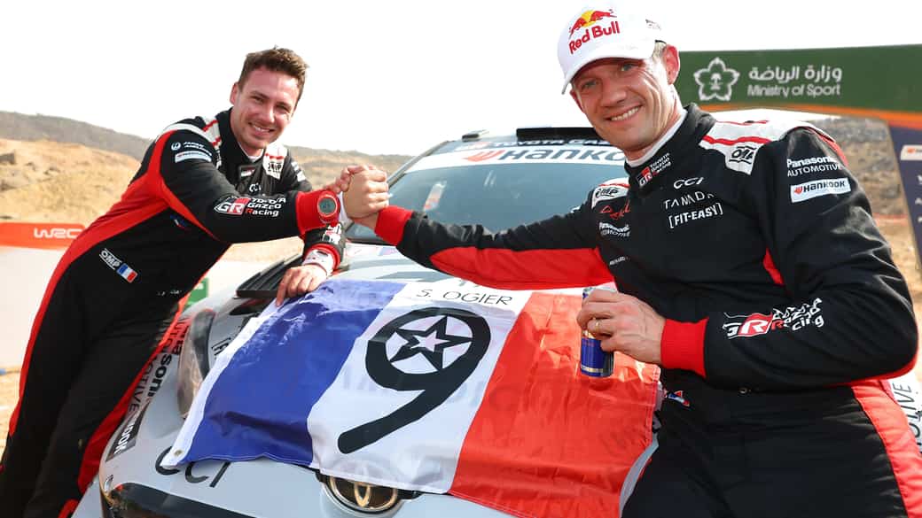 WRC第14戦サウジ、オジエが9回目のドライバーズタイトルを獲得