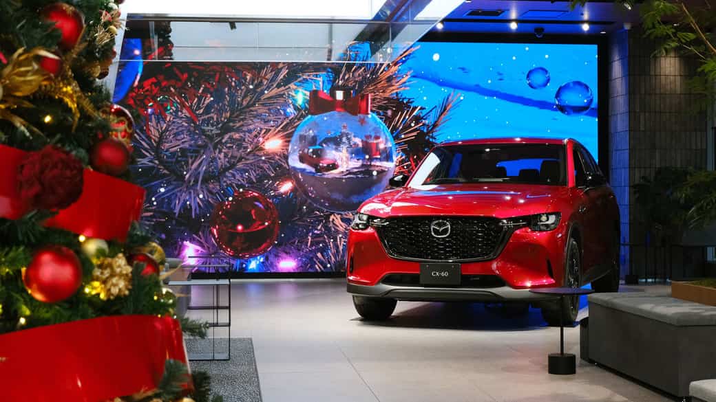 マツダ、「MAZDA TRANS AOYAMA」でクリスマス期間限定イベント