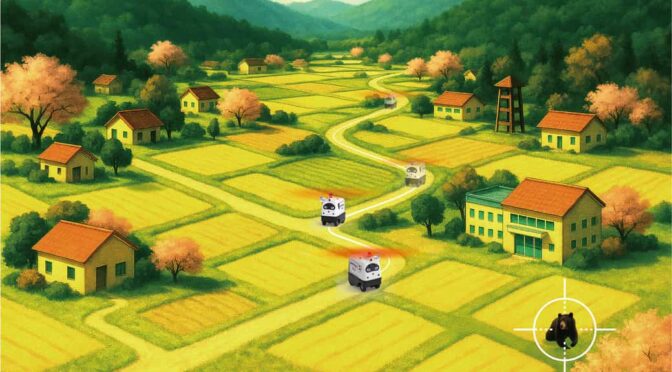 ROBO-HI、公道を自律走行するクマ対策ロボ「PATORO」を提案