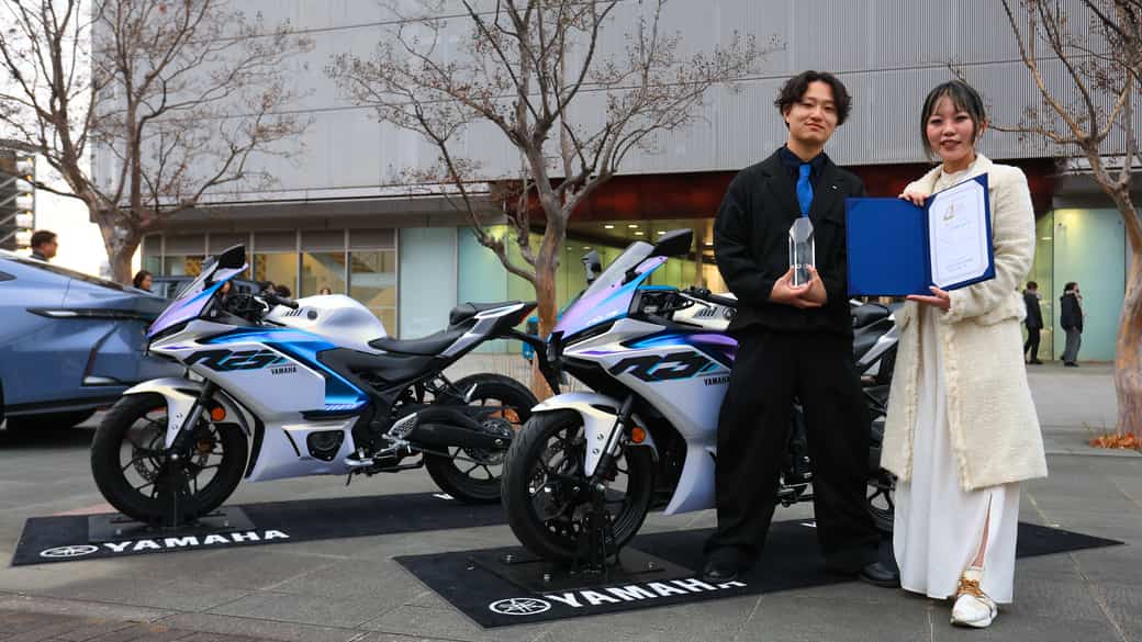 オートカラーアウォード2025、「ヤマハYZF-R3YZF-R25」に栄冠