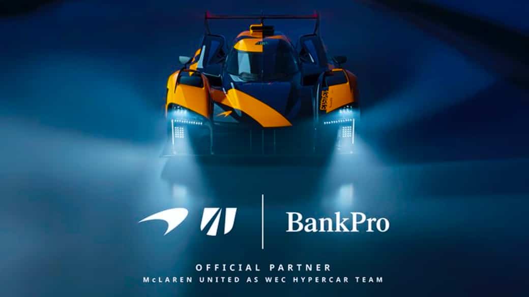 Bank Pro、マクラーレンと共に世界耐久選手権（WEC）へ参戦
