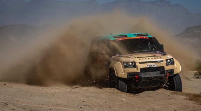 ディフェンダーラリー、FIA世界ラリーレイドの開幕戦ダカールでデビュー