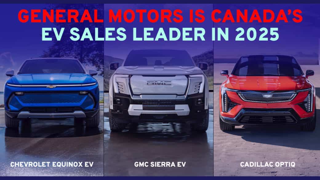 ＧＭ、２０２５年・カナダ国内でＥＶ販売のリーダーに
