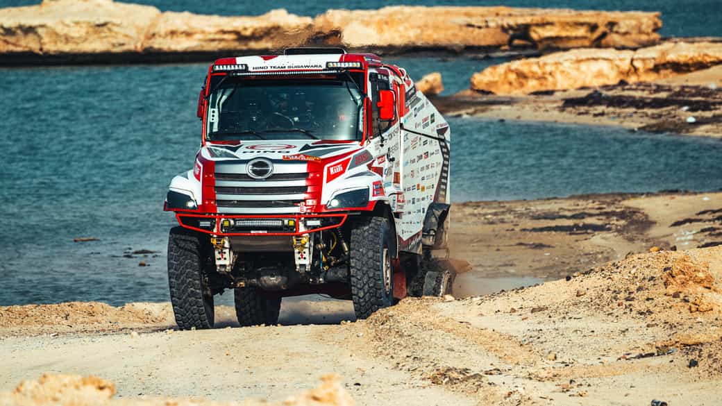 日野チームスガワラ「ダカール2026」、トラック部門15位・35回連続完走