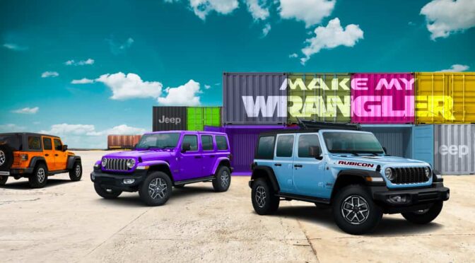 ジープ・ラングラー、車両のカスタマイズサービスを期間限定で実施
