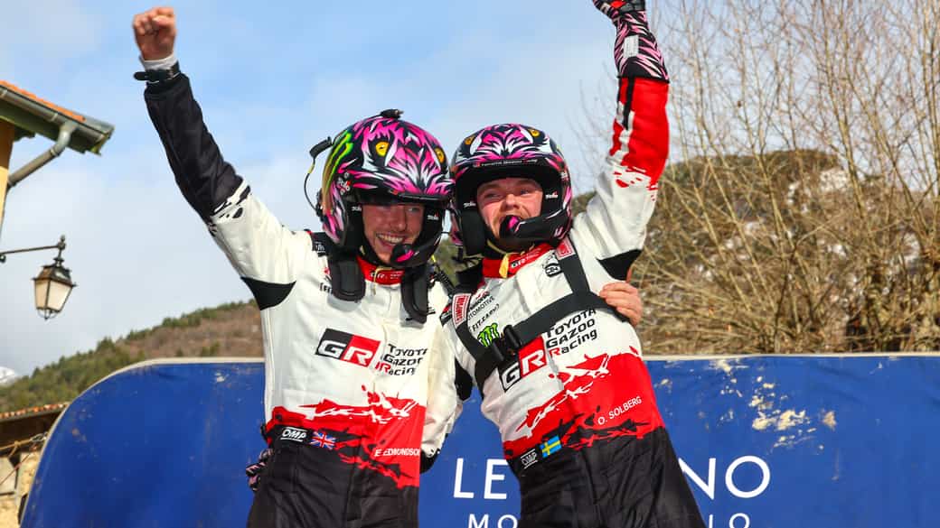 WRC第1戦ラリー・モンテカルロ、ソルベルグが初勝利・表彰台を独占