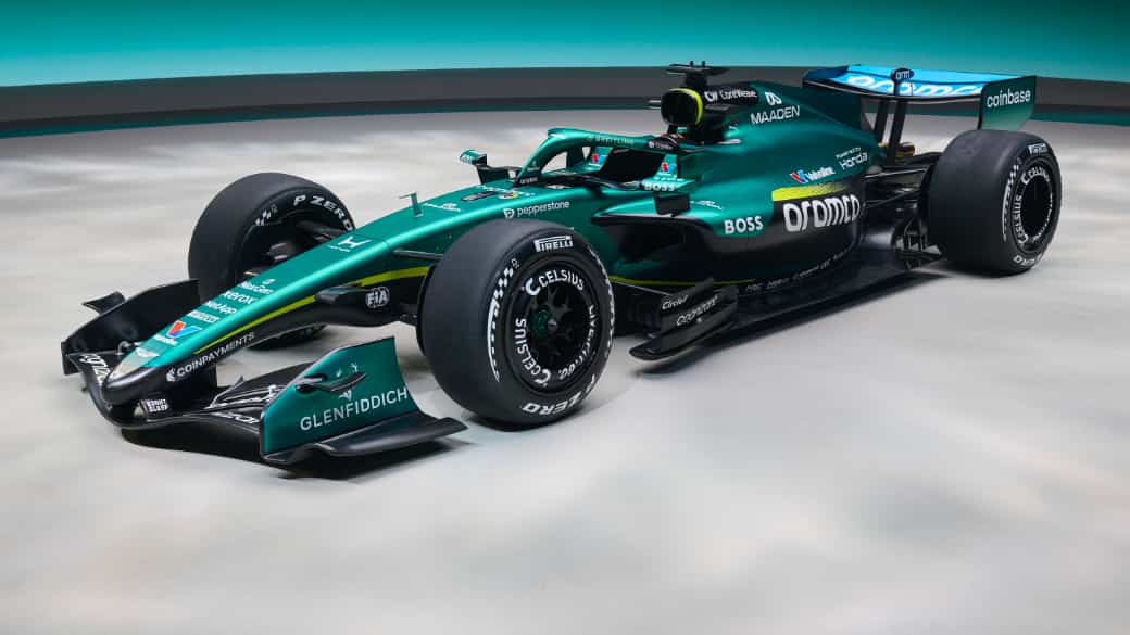 アストンマーティンＦ１、ホンダパワー搭載マシンのリバリーを公開