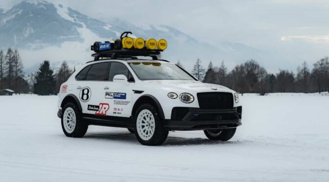 ベンテイガ、ＦＡＴアイスレースで「新型Ｘコンセプト」を初披露