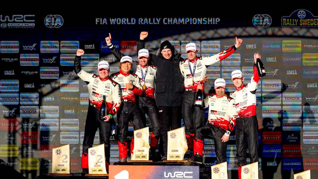 ＷＲＣ第２戦スウェーデン、エバンスが連覇　総合２位に勝田