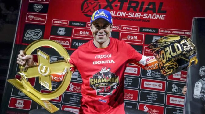 ホンダのトニー・ボウ選手、X-Trial世界選手権で20連覇を達成