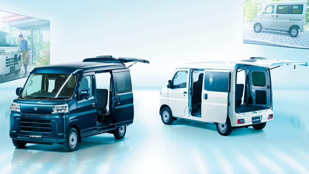 スズキ、軽商用バッテリーEVの新型「e エブリイ」を発売